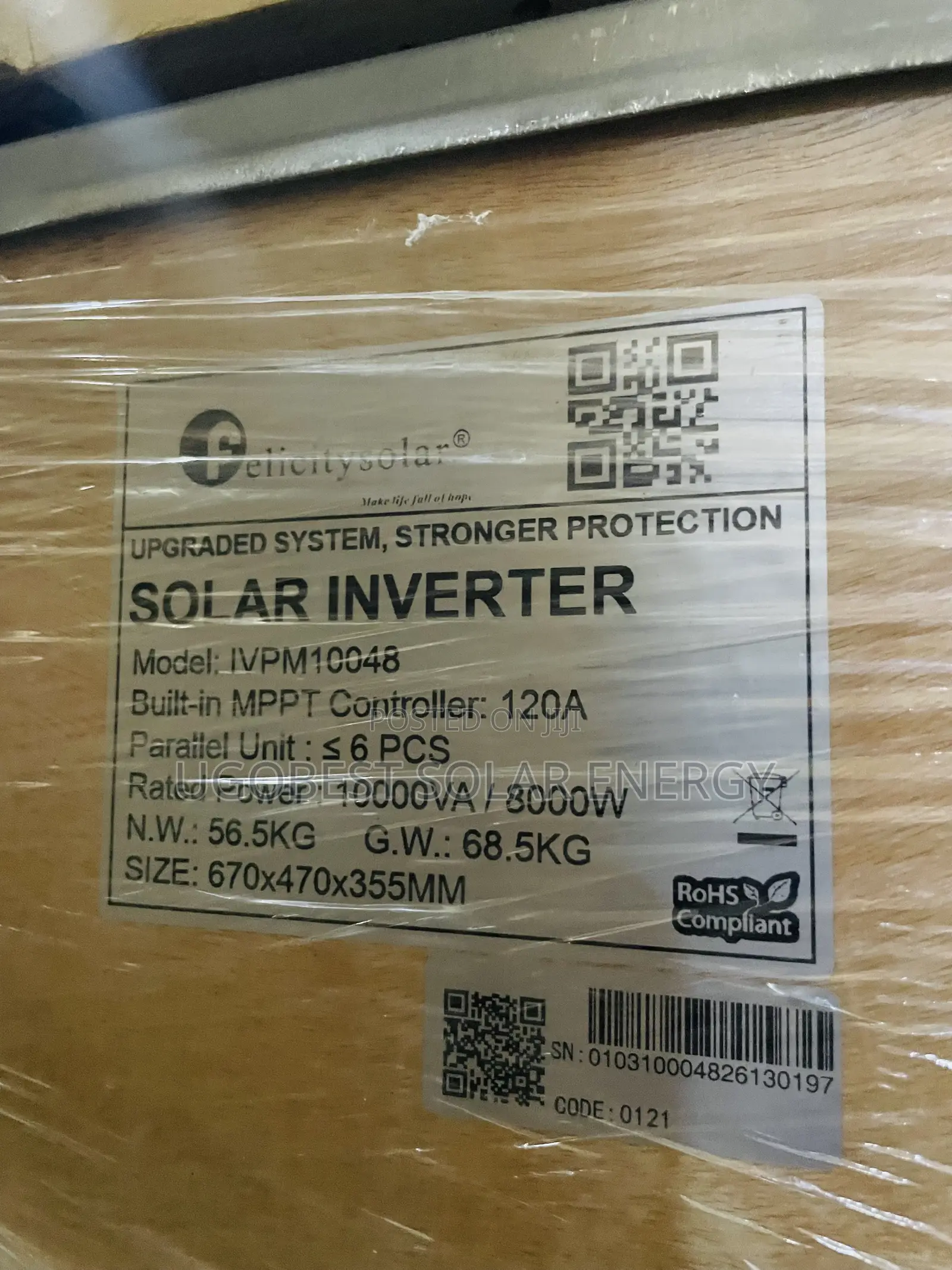 10kva 48v Felicity Inverter Ivpm