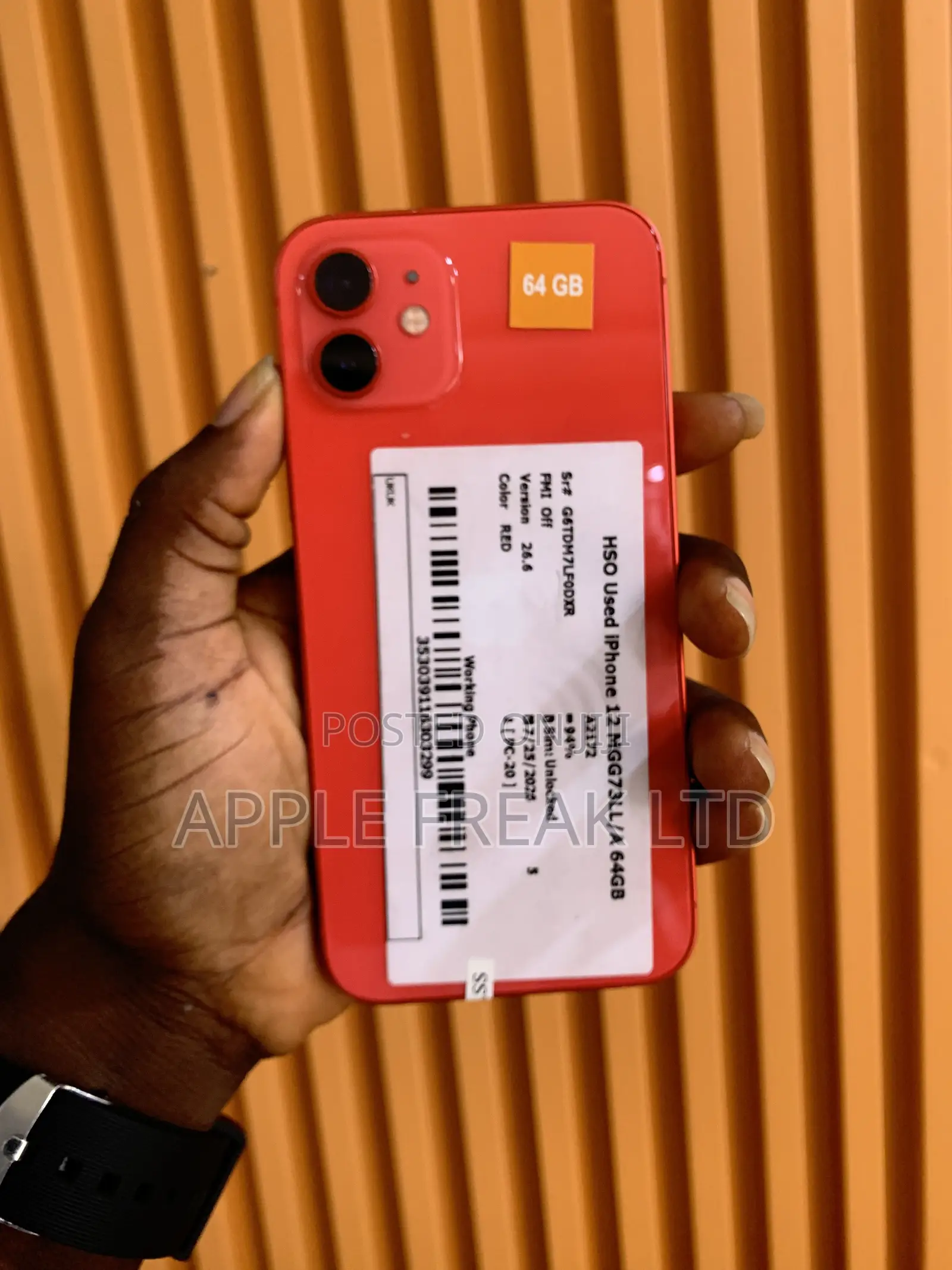Apple iPhone 12 64 GB Red
