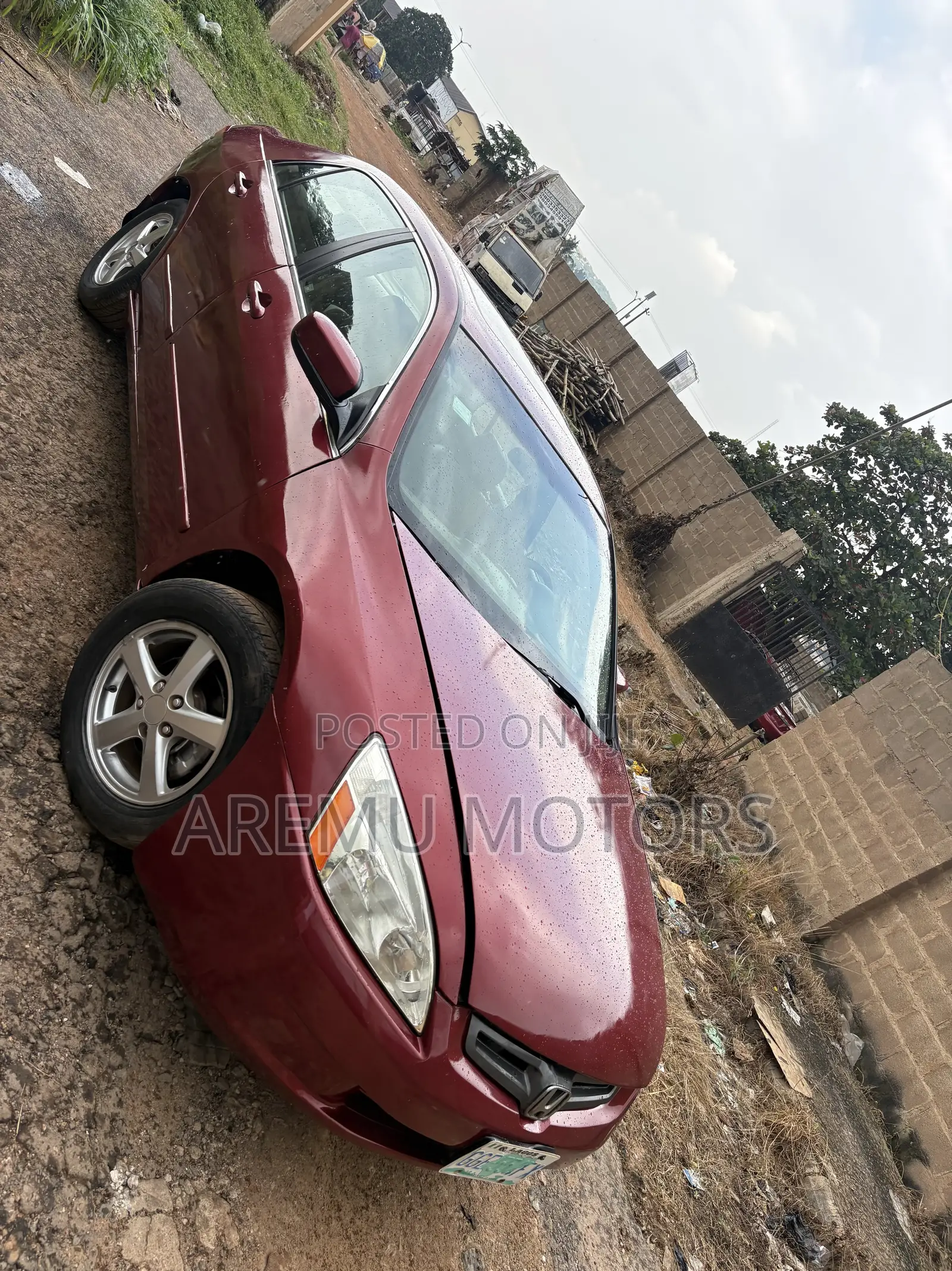 Honda Accord 2004 Burgundy