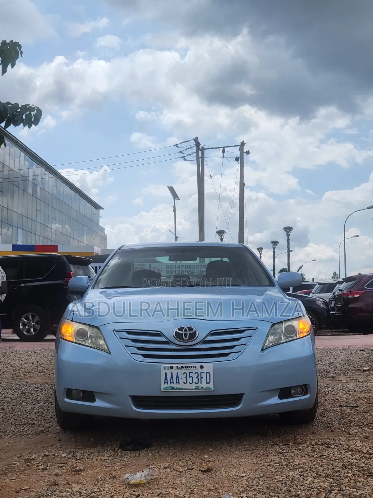 Toyota Camry 2008 Blue
