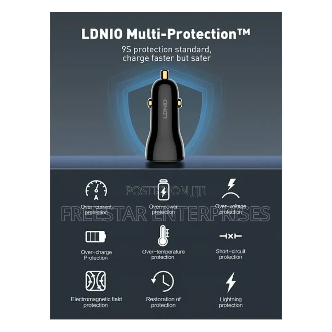 60W PD QC Super Fast Car Charger C103