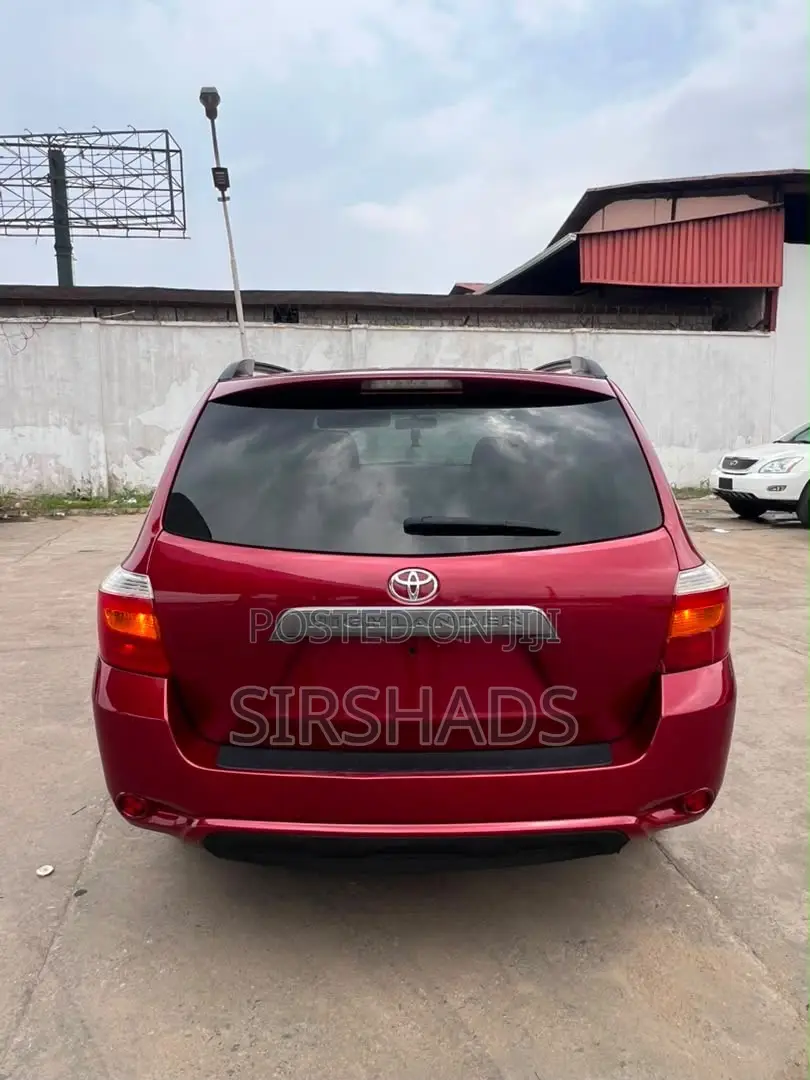 Toyota Highlander Sport 2010 Red
