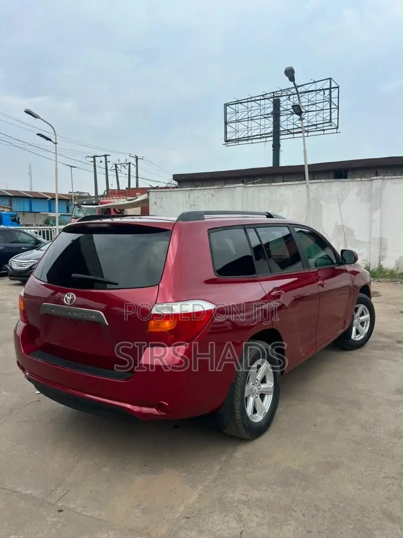 Toyota Highlander Sport 2010 Red