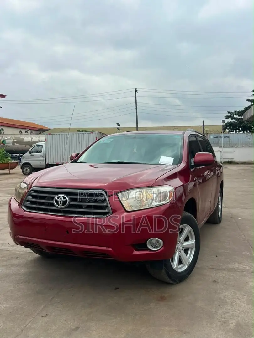Toyota Highlander Sport 2010 Red