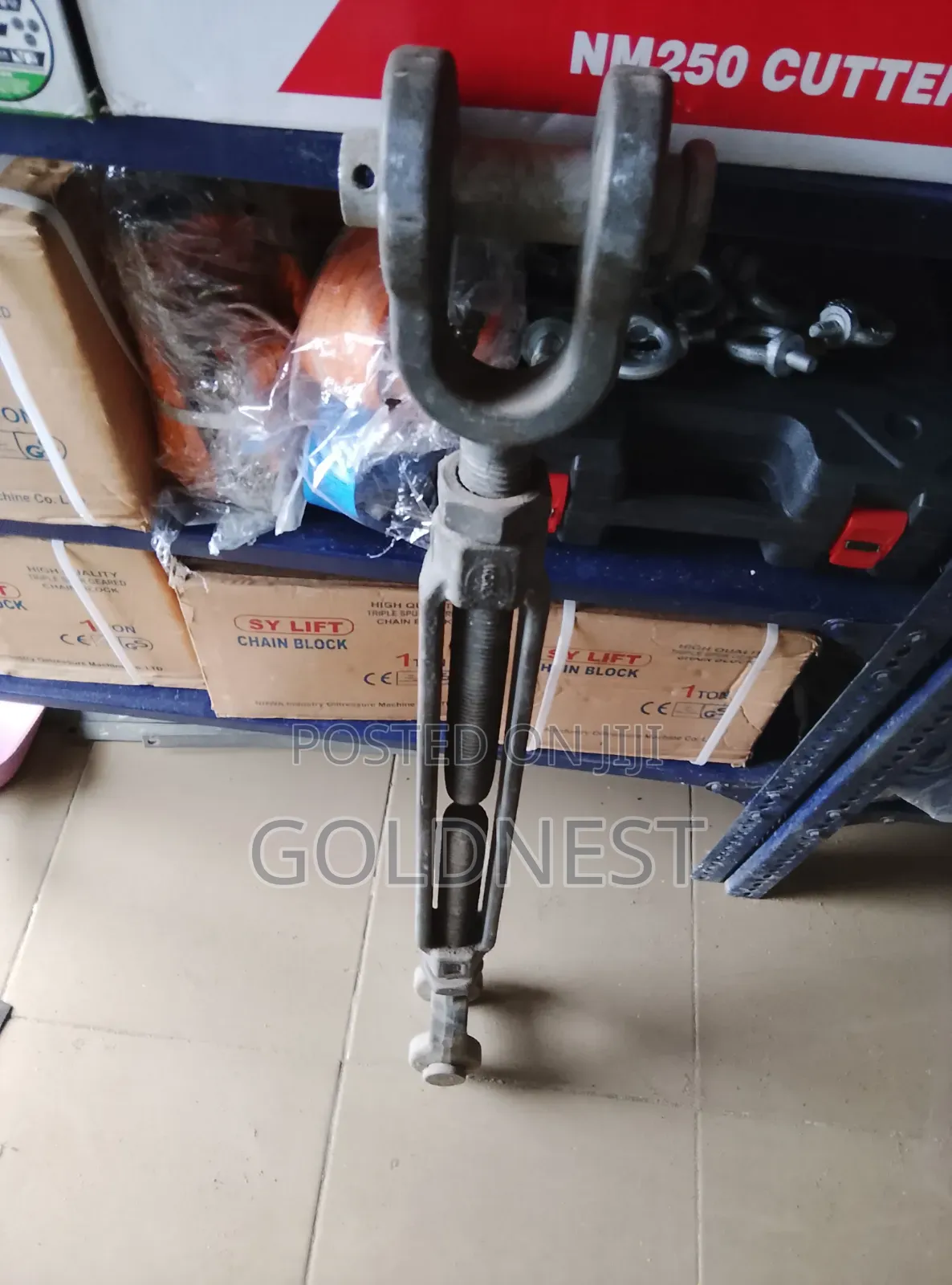 Jaw-and-Jaw Heavy-Duty Turnbuckle