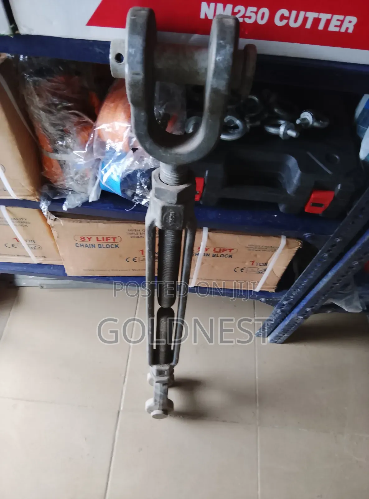 Jaw-and-Jaw Heavy-Duty Turnbuckle