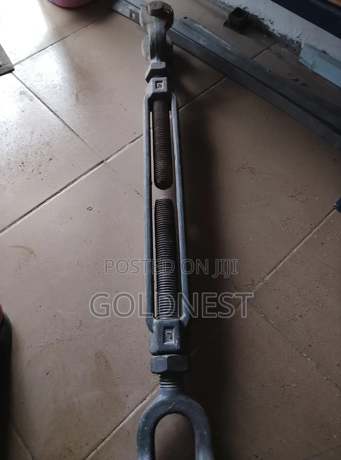 Jaw-and-Jaw Heavy-Duty Turnbuckle