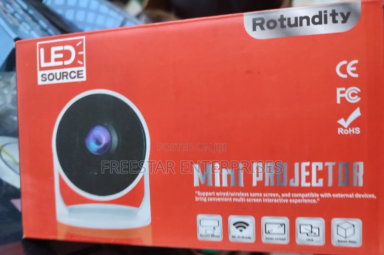 Rotundity MS WiFi LED Projector.