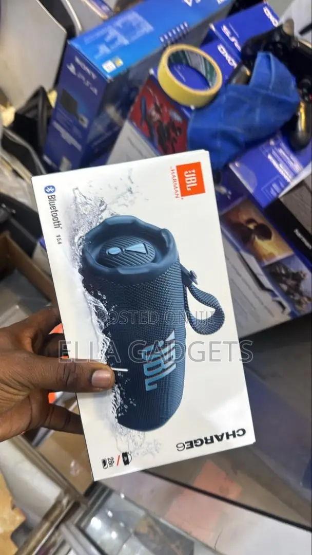 JBL Charge 6 — Powerful Sound, Deep Bass Premium Quality! 