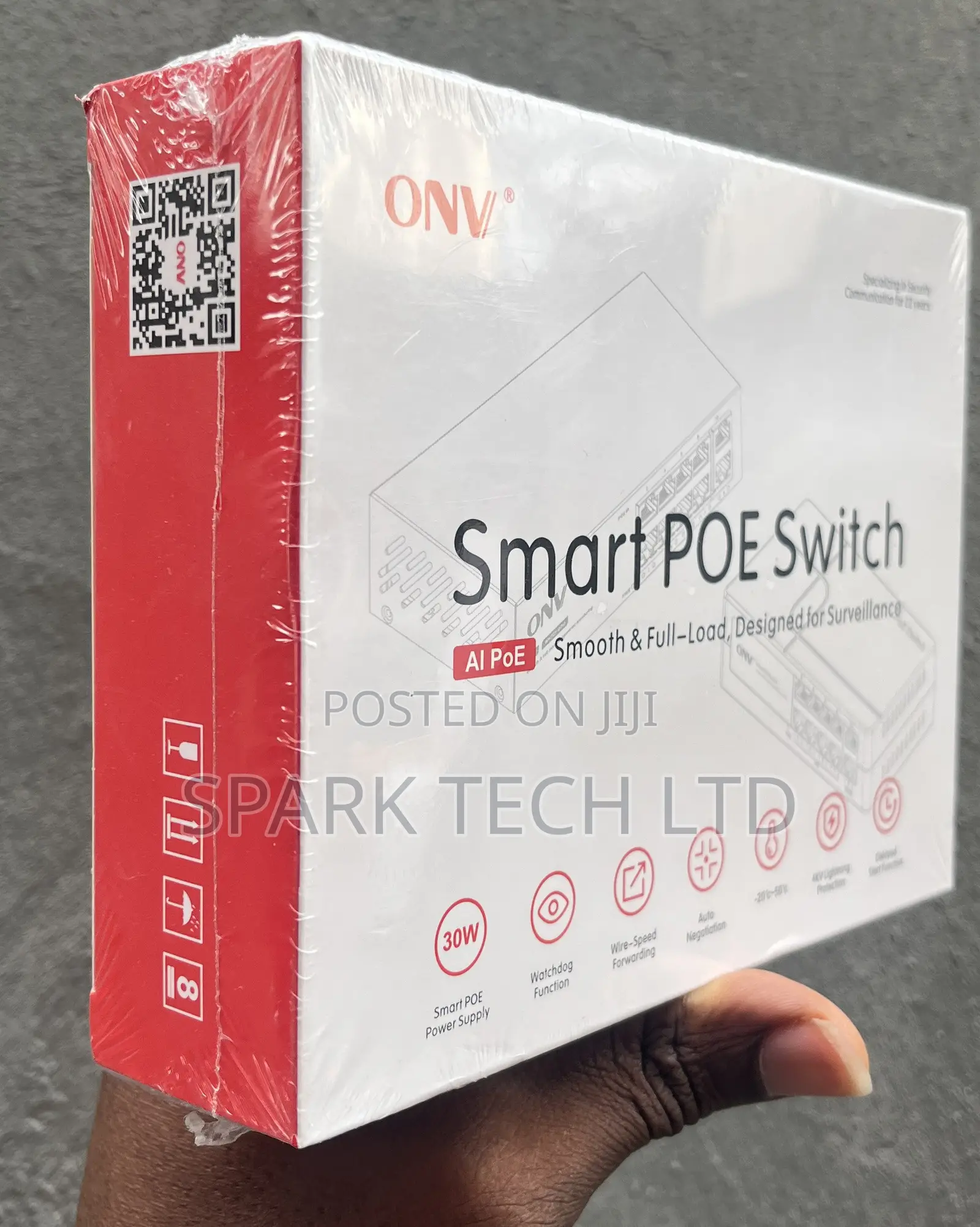 ONV 8 Port Smart Switch