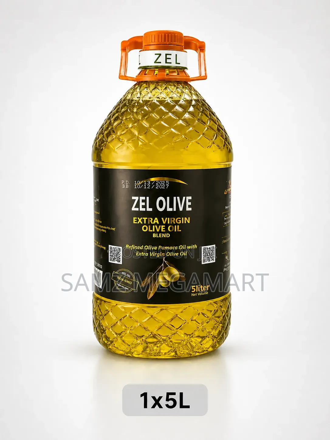 Zel Olive Extra Virgin Olive Oil Blend 1x5L