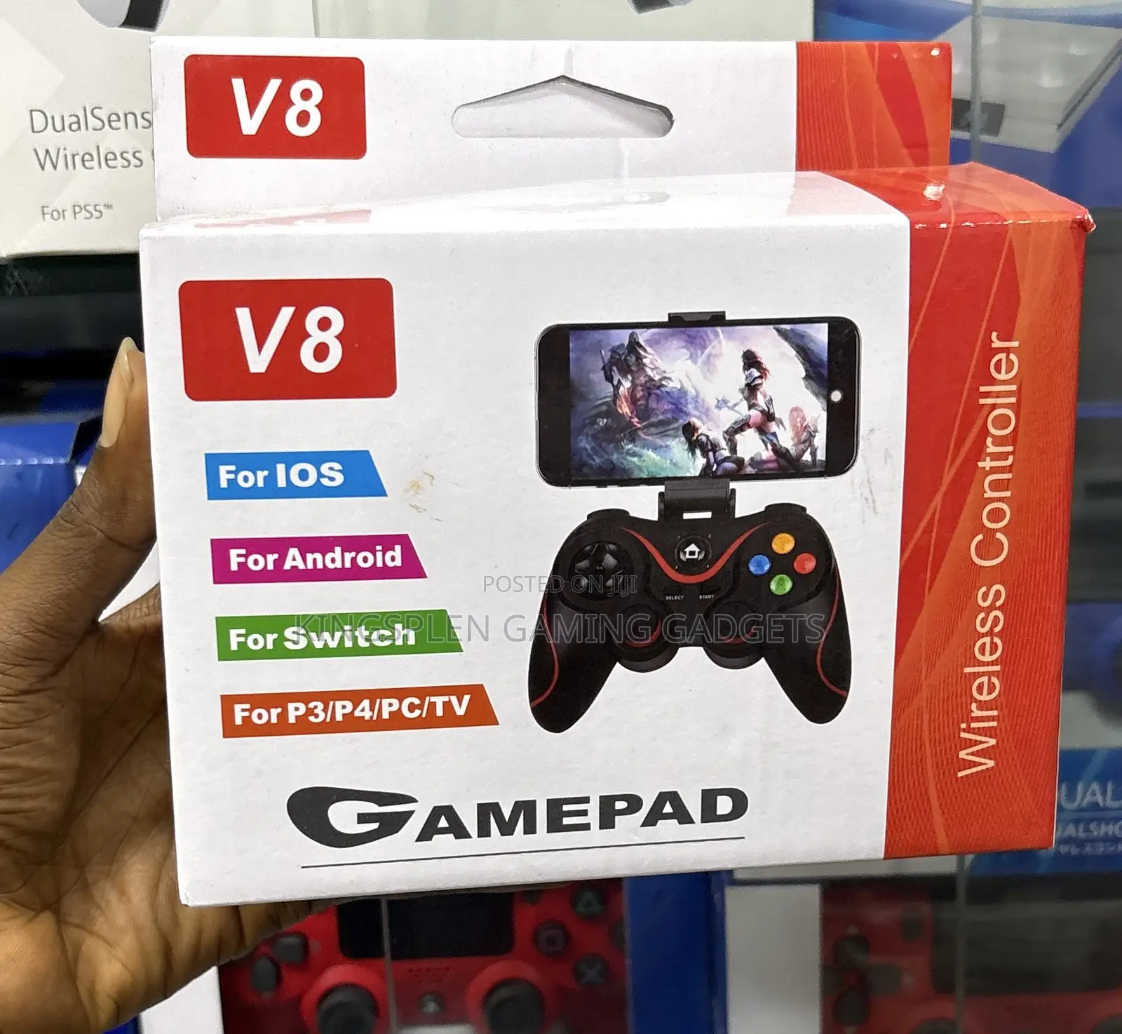 V8 Mobile Gaming Pad