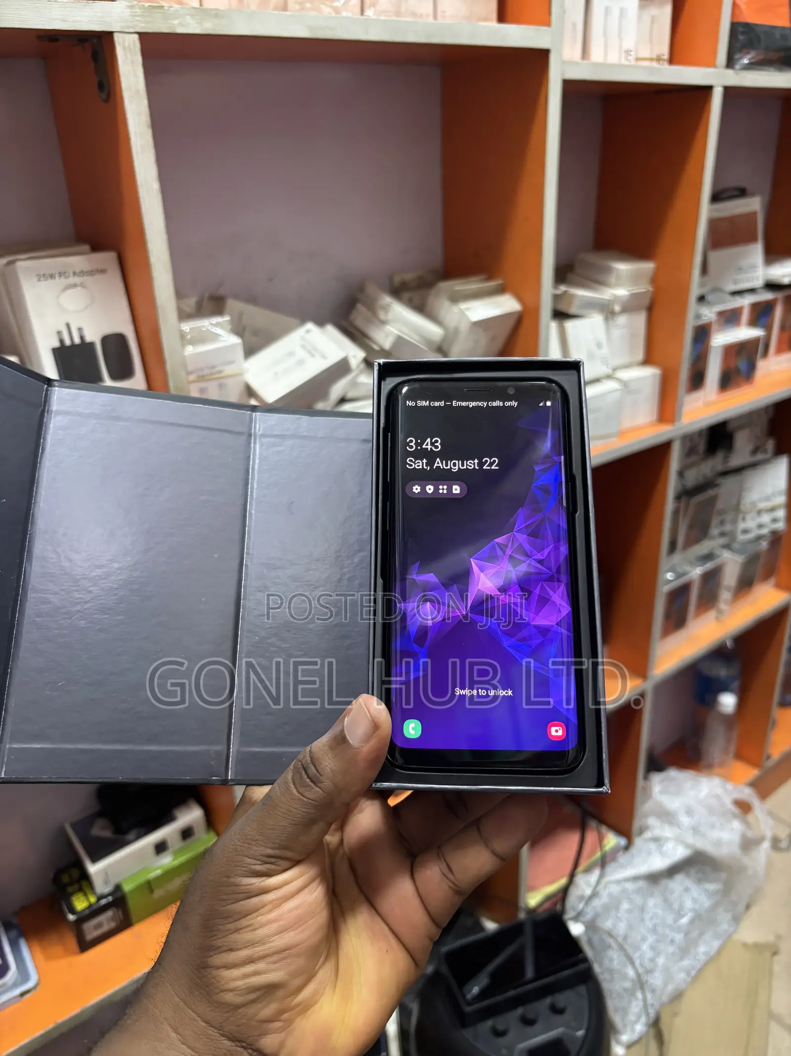 New Samsung Galaxy S9 64 GB Black