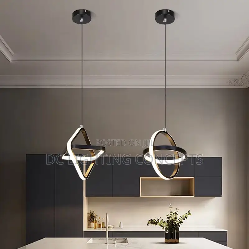 Nordic Simple Single Led Pendant Light for Kitchen, Dining Room.