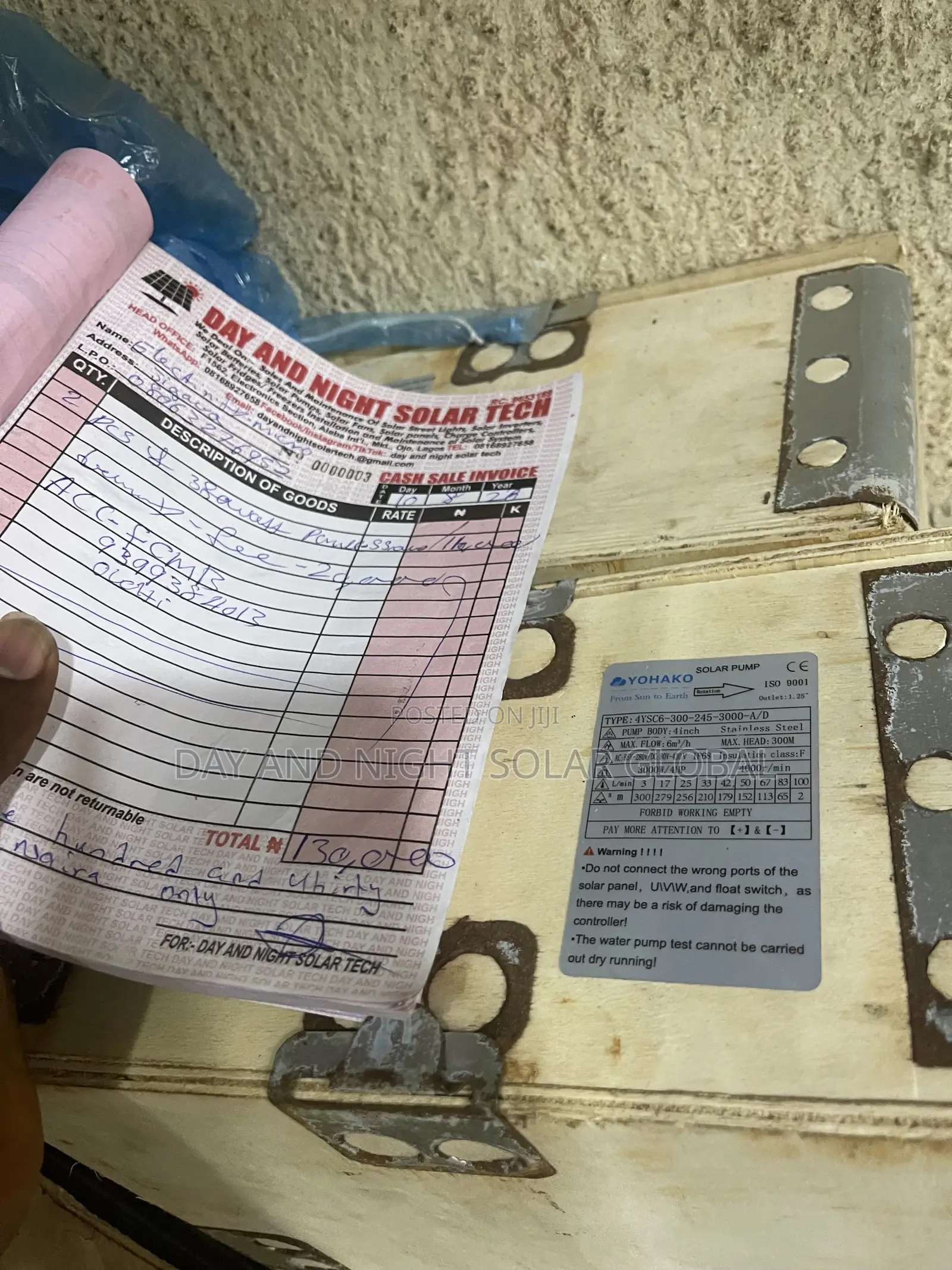 4hp Yohako AC/Dc Submersible Solar Sumo