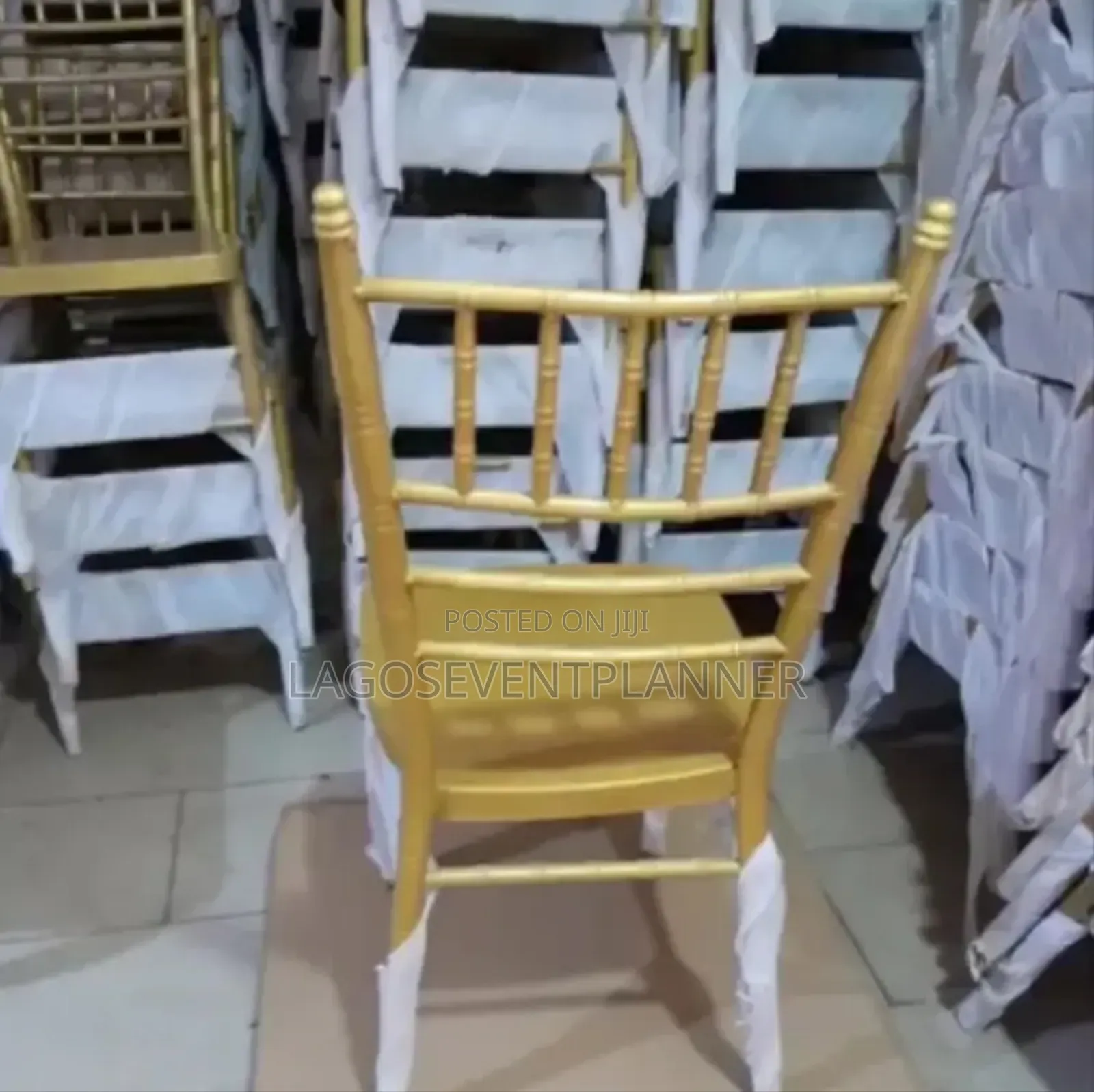 Gold Chivalry Chairs Supplier in Lagos