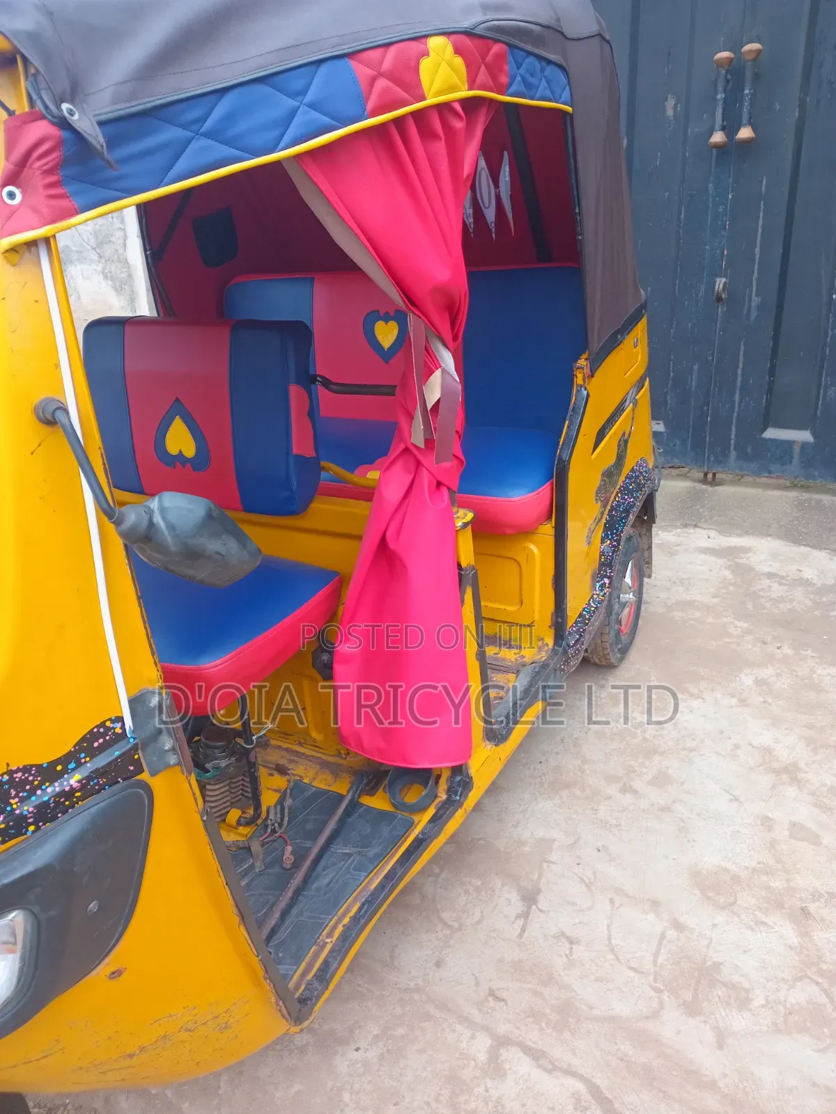 TVS King Deluxe Plus iTouch Start 2025 Yellow