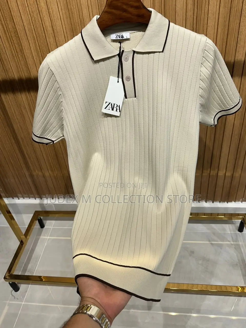 New Zara Knit Polo and Polo Ralph Knit Shirt
