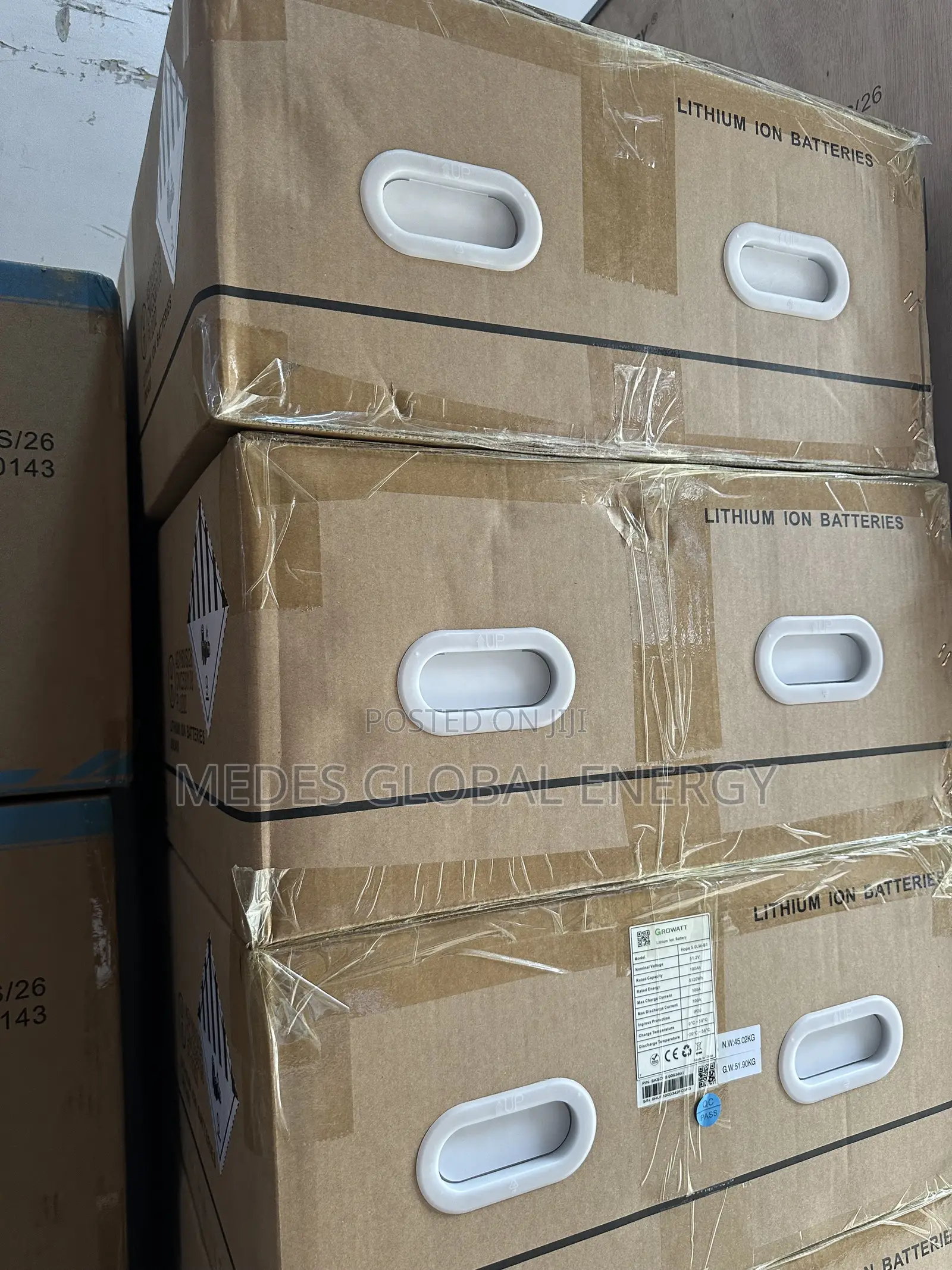 5kwh 48v Growatt Lithium Ion Batteries