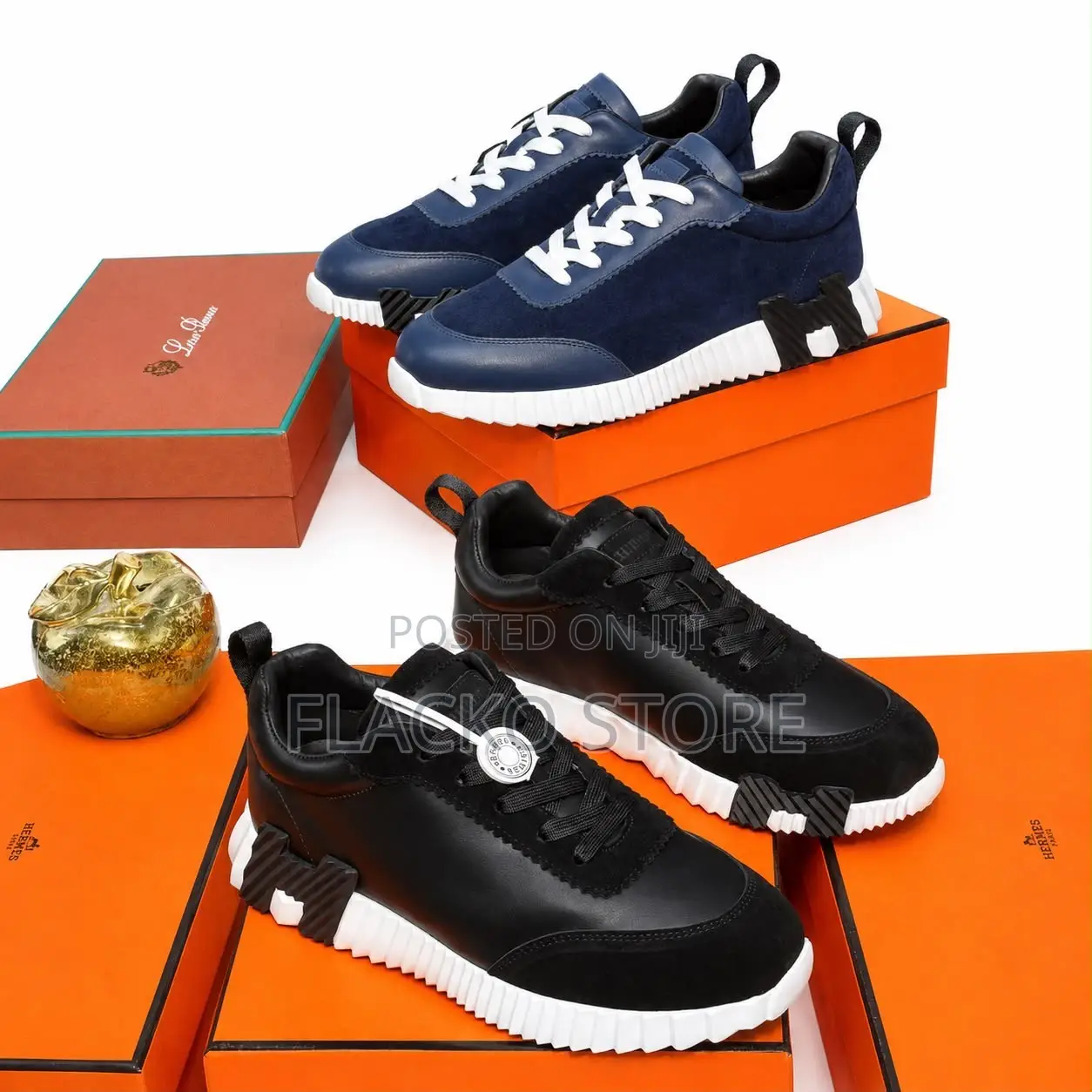 Original Hermes Pre Owned Luxury Sneakers