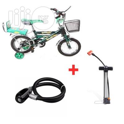BMX Bicycle LMV Style + Steel Wire Bicycle Lock + Hand Pump
