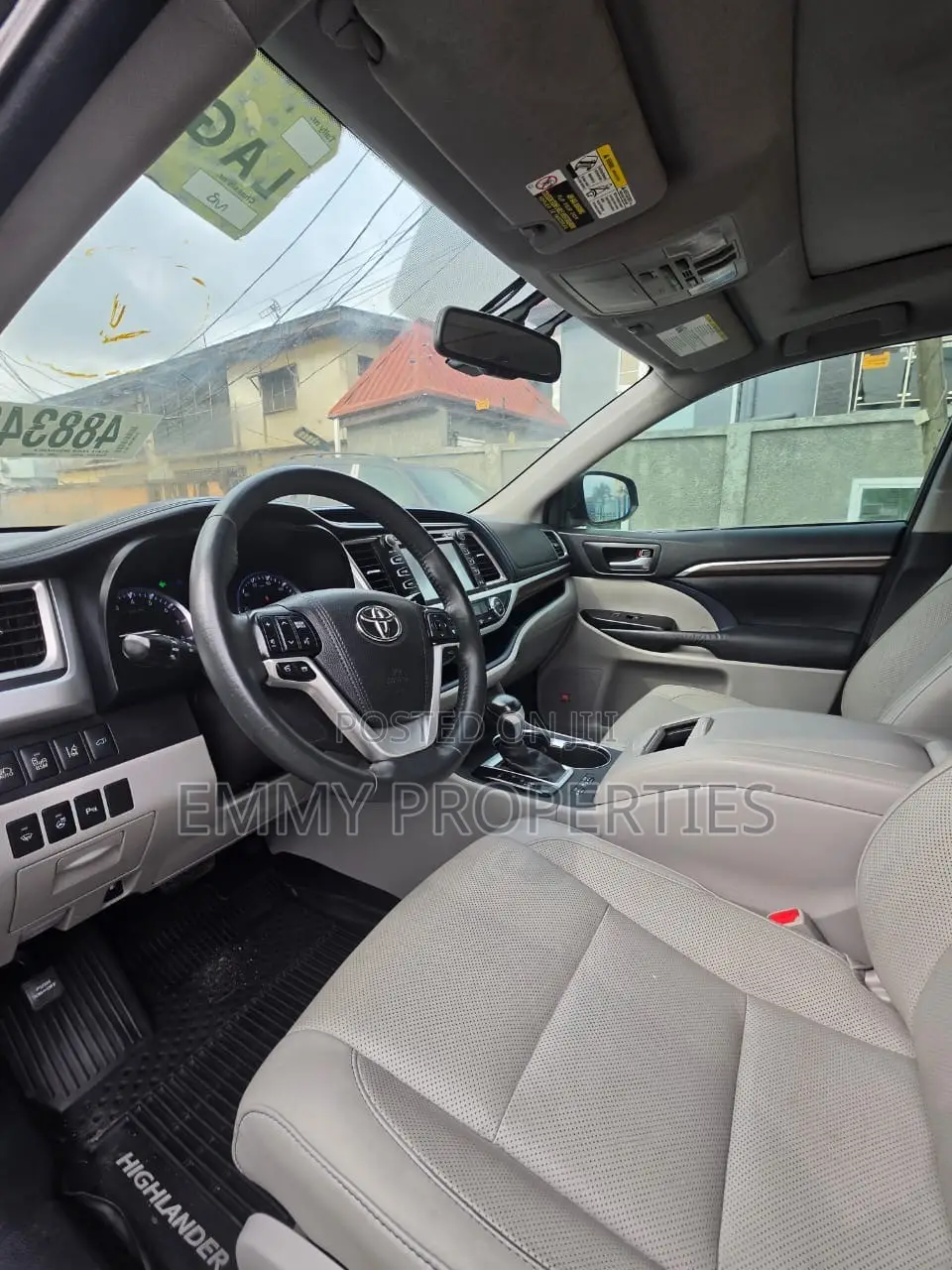 Toyota Highlander Limited Platinum 4x4 V6 (3.5L 6cyl 8A) 2017 Gray