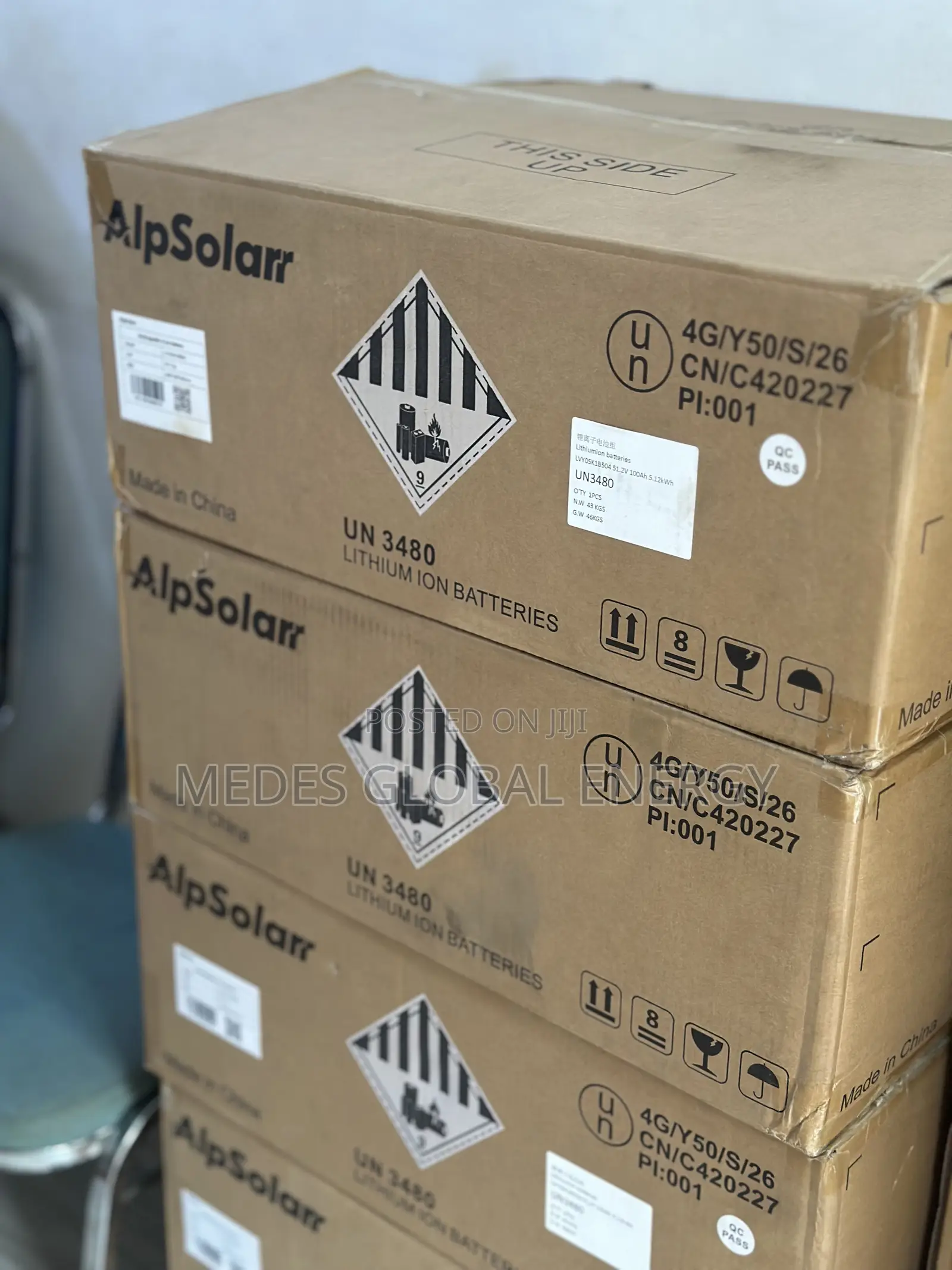 5kwh/5120wh 48v Alpsolar Lithium Battery