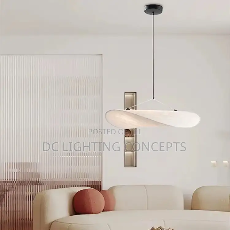 Japanese Wabi-Sabi Silk Cloud Nordic Pendant Chandelier.