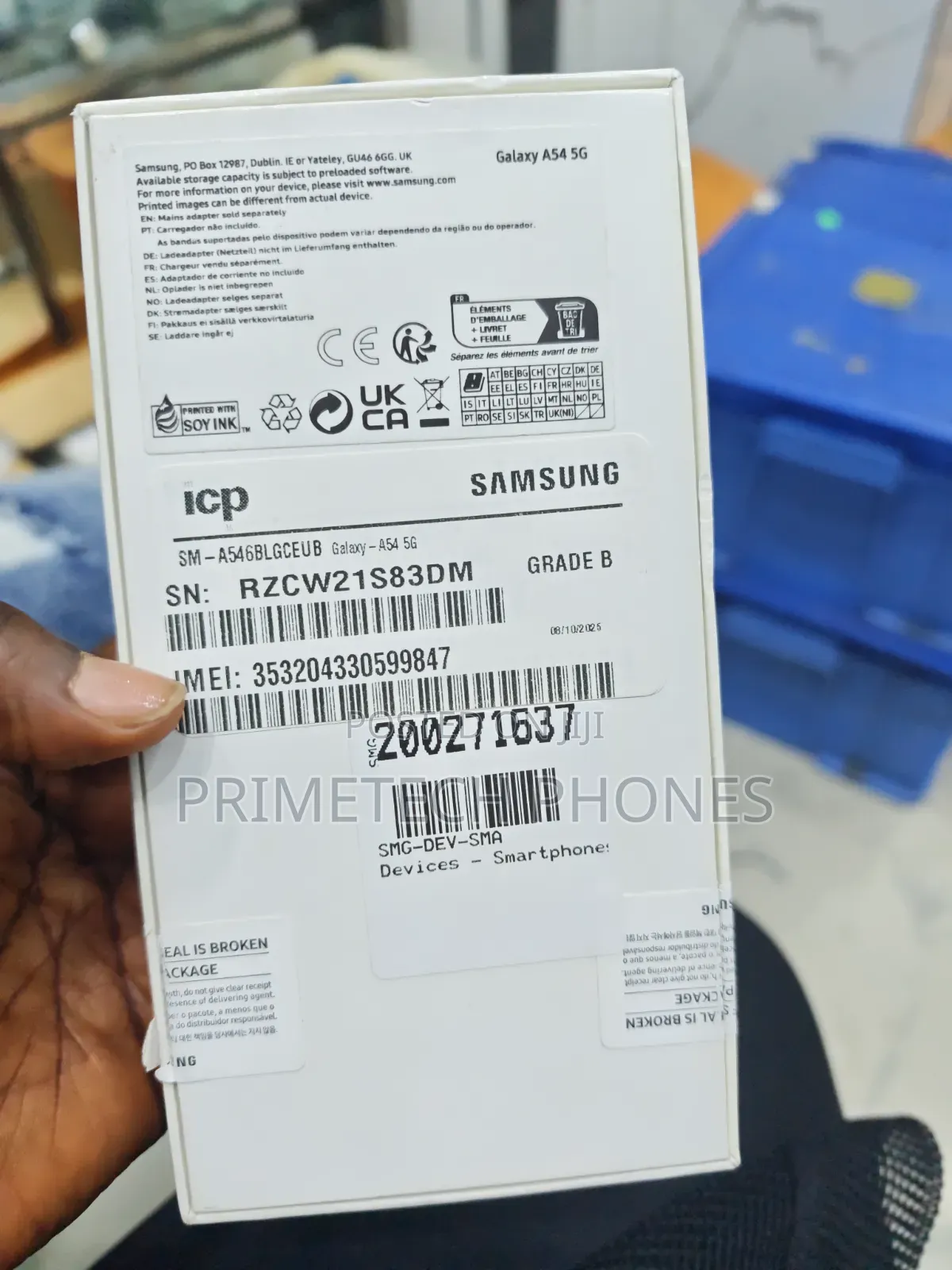 Samsung Galaxy A54 5G 128 GB Yellow