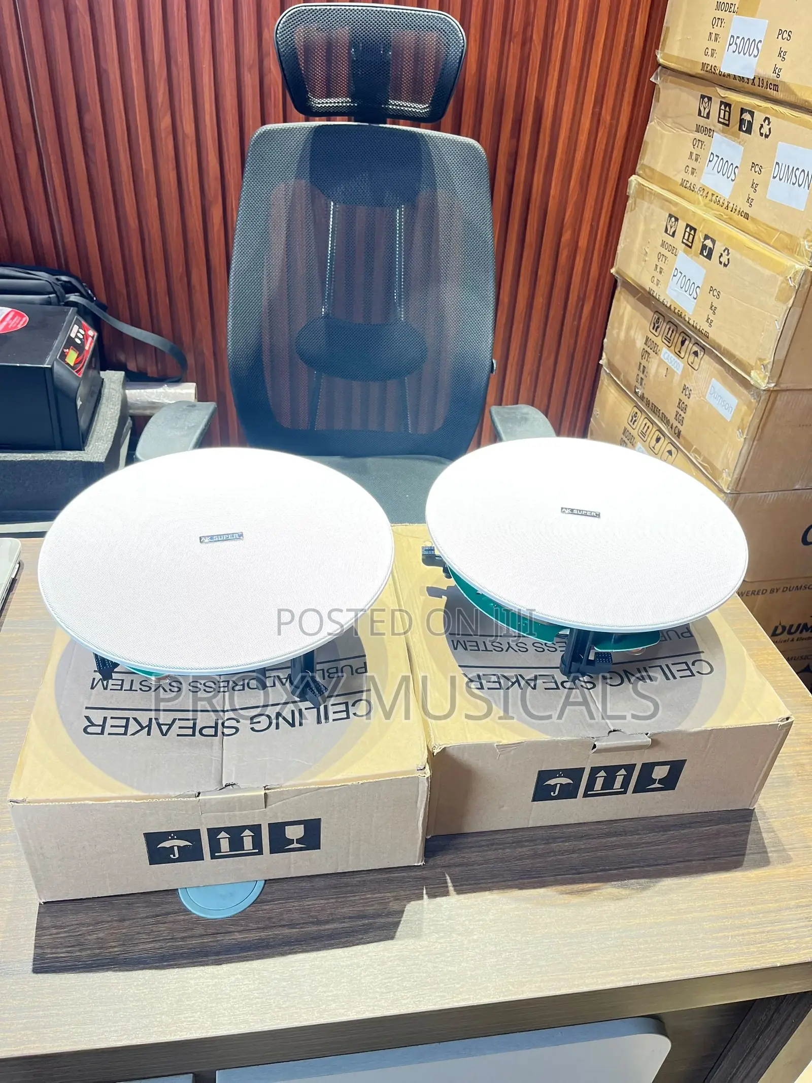 AK Super 8inches 50watts Ceiling Speakers