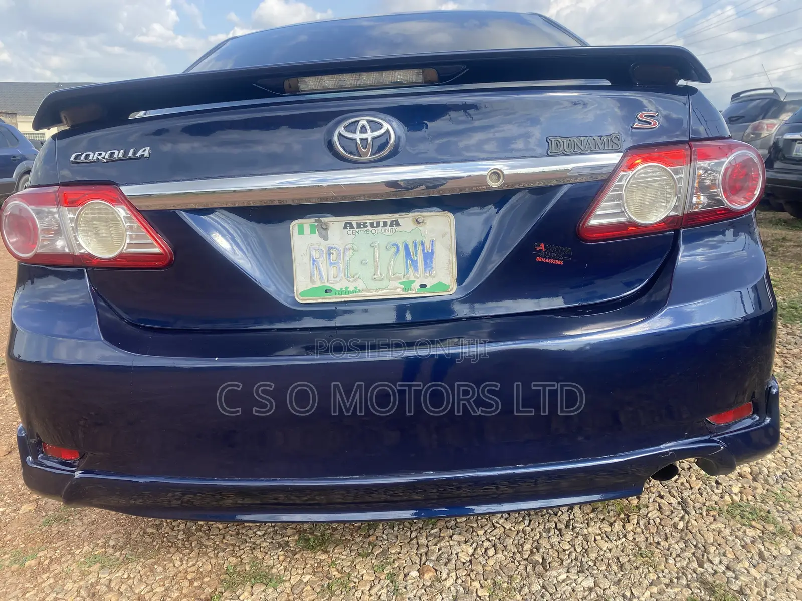 Toyota Corolla S 4dr Sedan (1.8L 4cyl 4A) 2012 Blue