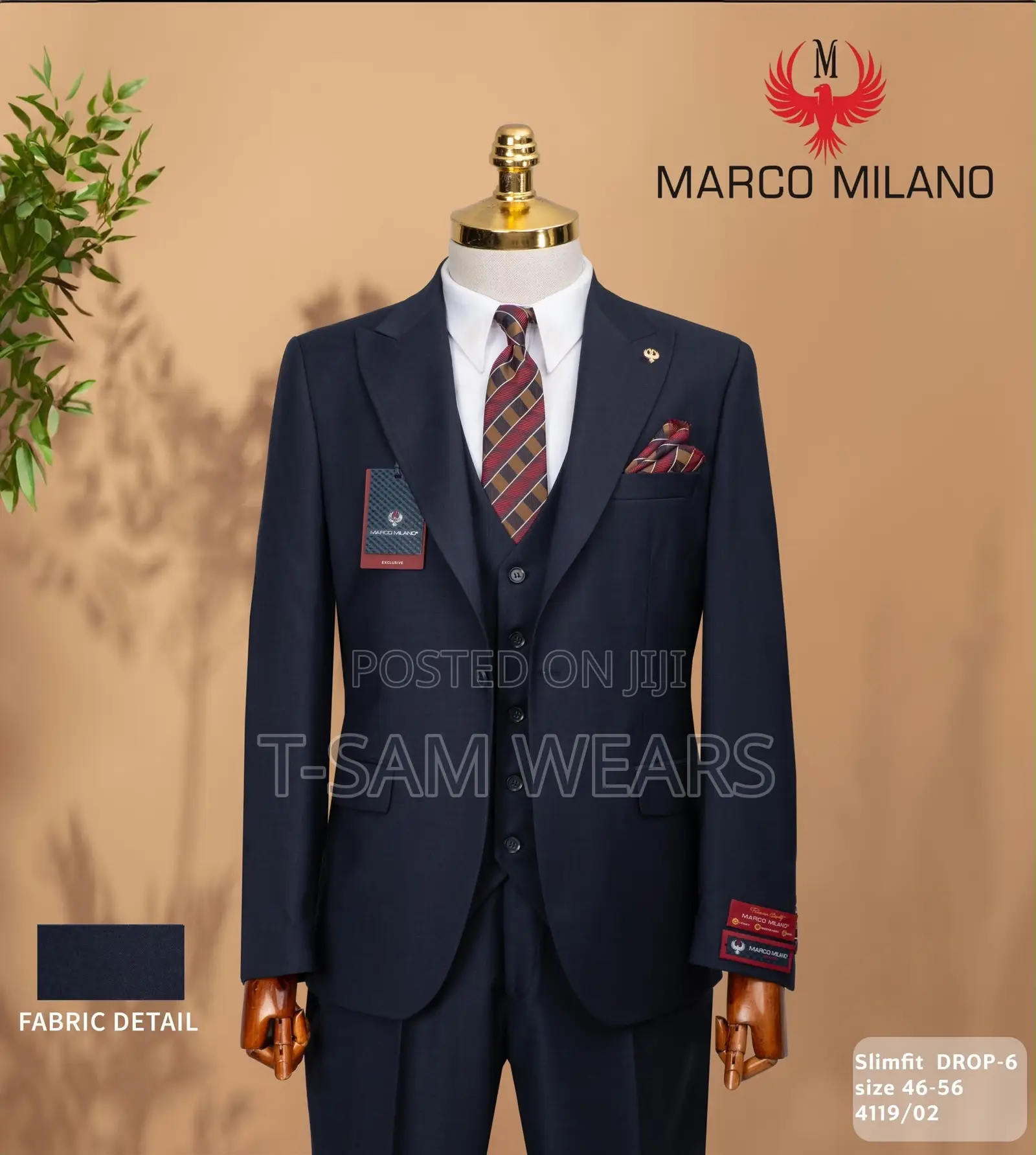 Marcos Milano Designer Turkish Suit