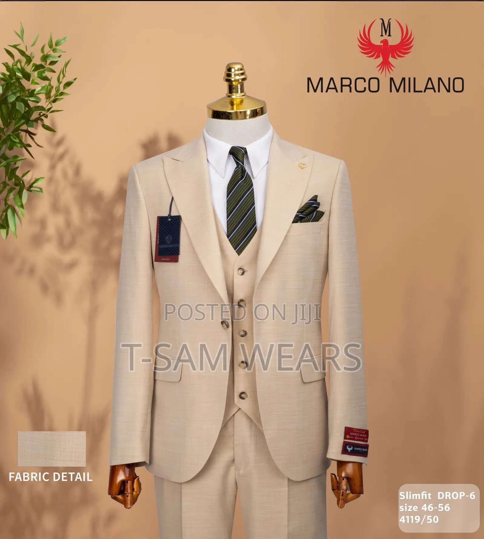 Marcos Milano Designer Turkish Suit