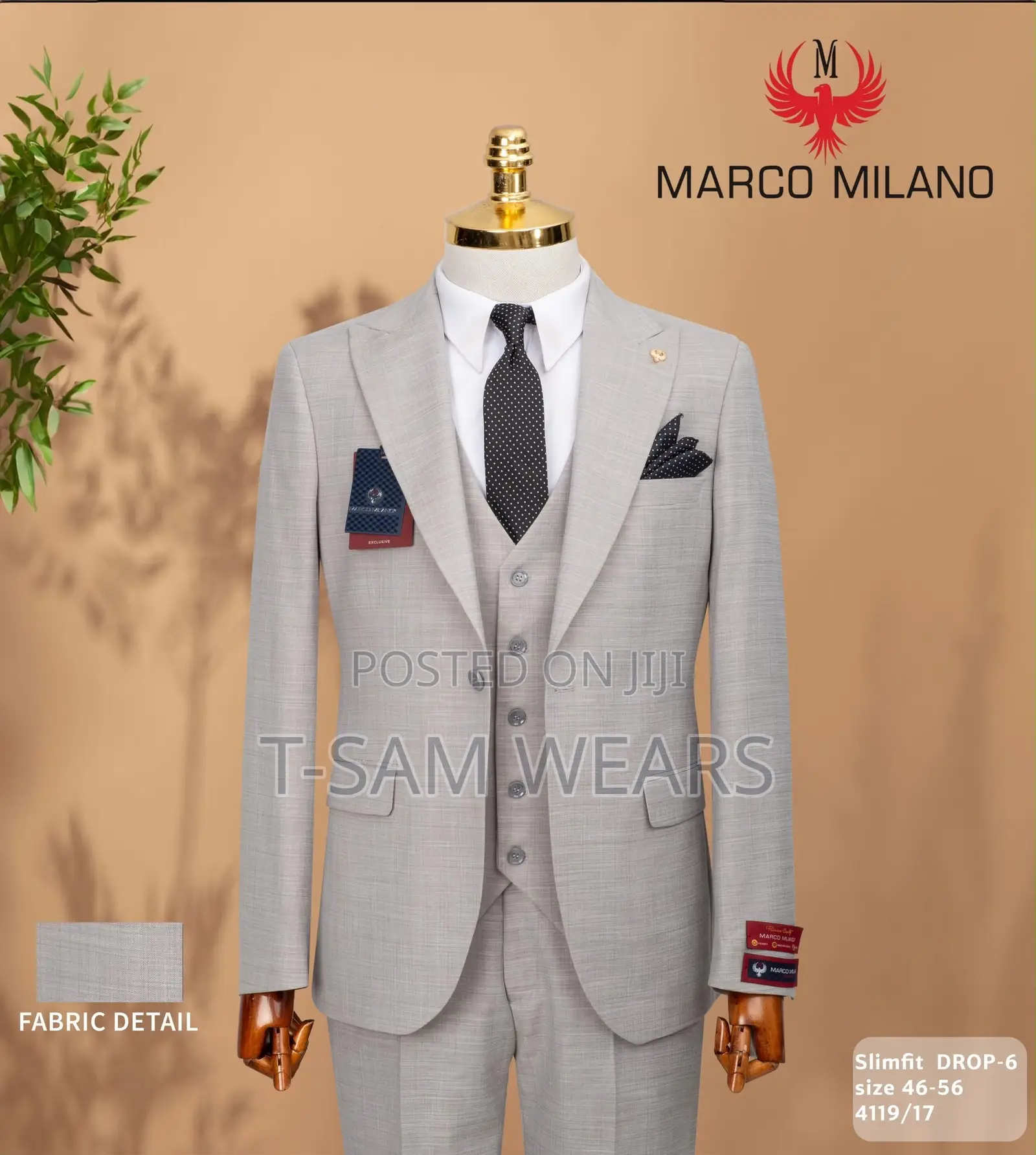 Marcos Milano Designer Turkish Suit
