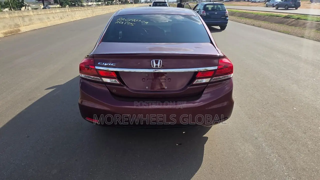 Honda Civic Sedan EX 2013 Red