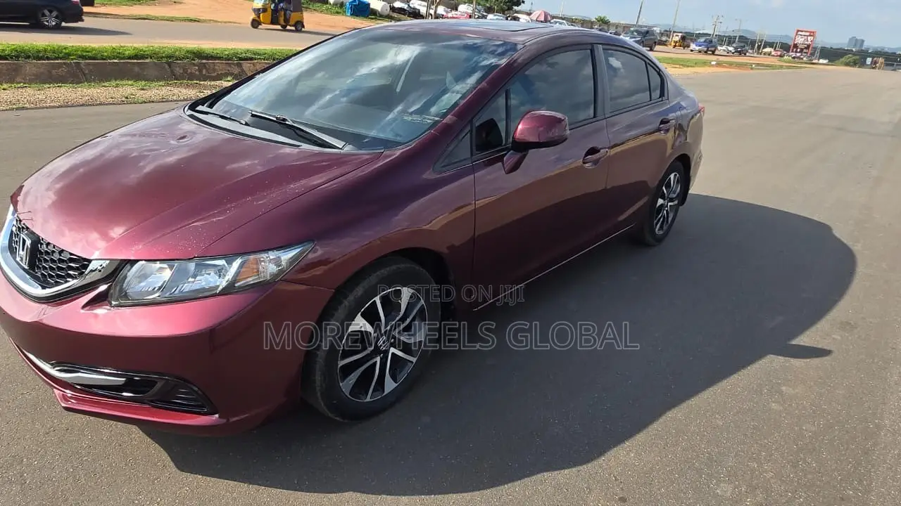 Honda Civic Sedan EX 2013 Red