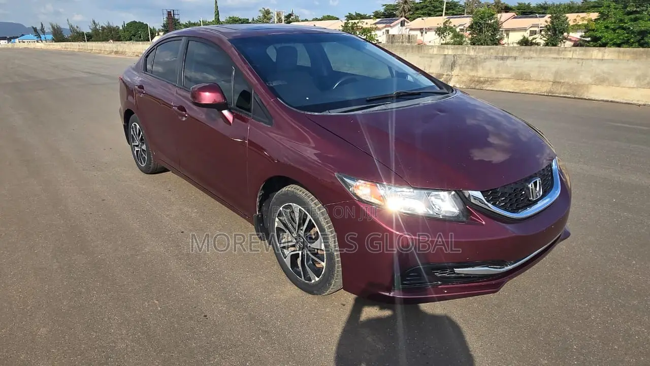Honda Civic Sedan EX 2013 Red