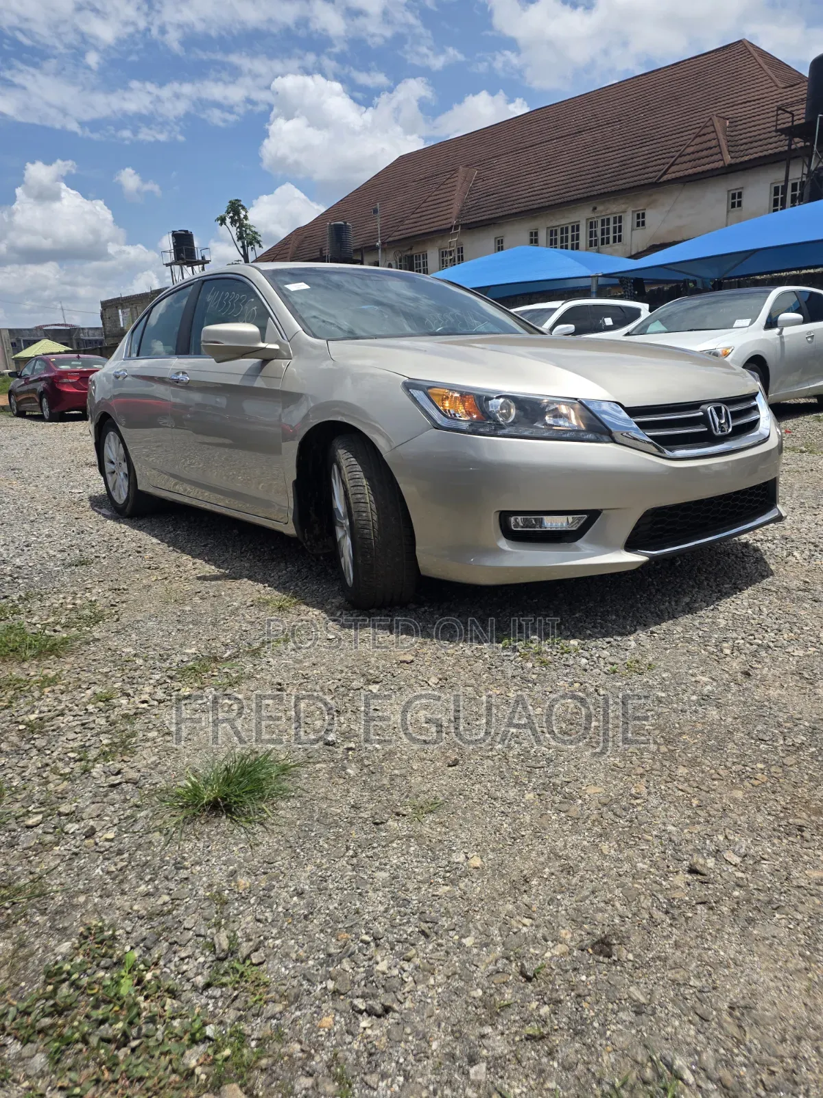 Honda Accord EX-L 4dr Sedan (2.4L 4cyl CVT) 2015 Gold