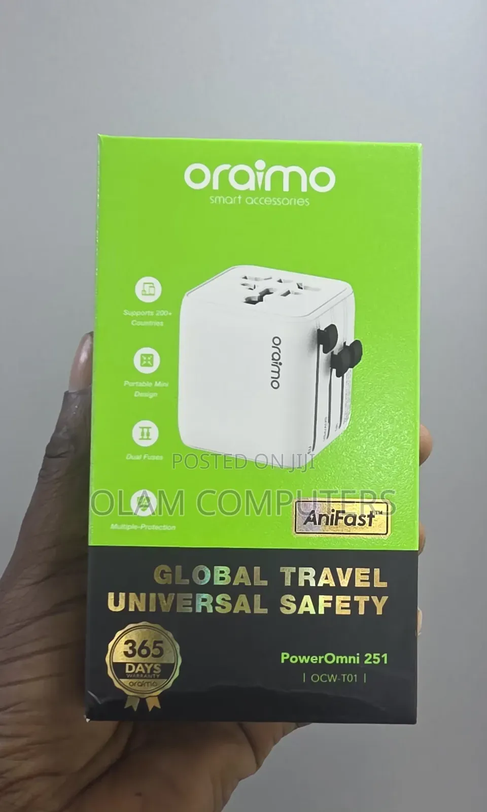 Oraimo Global Universal Safety PowerOmni 251