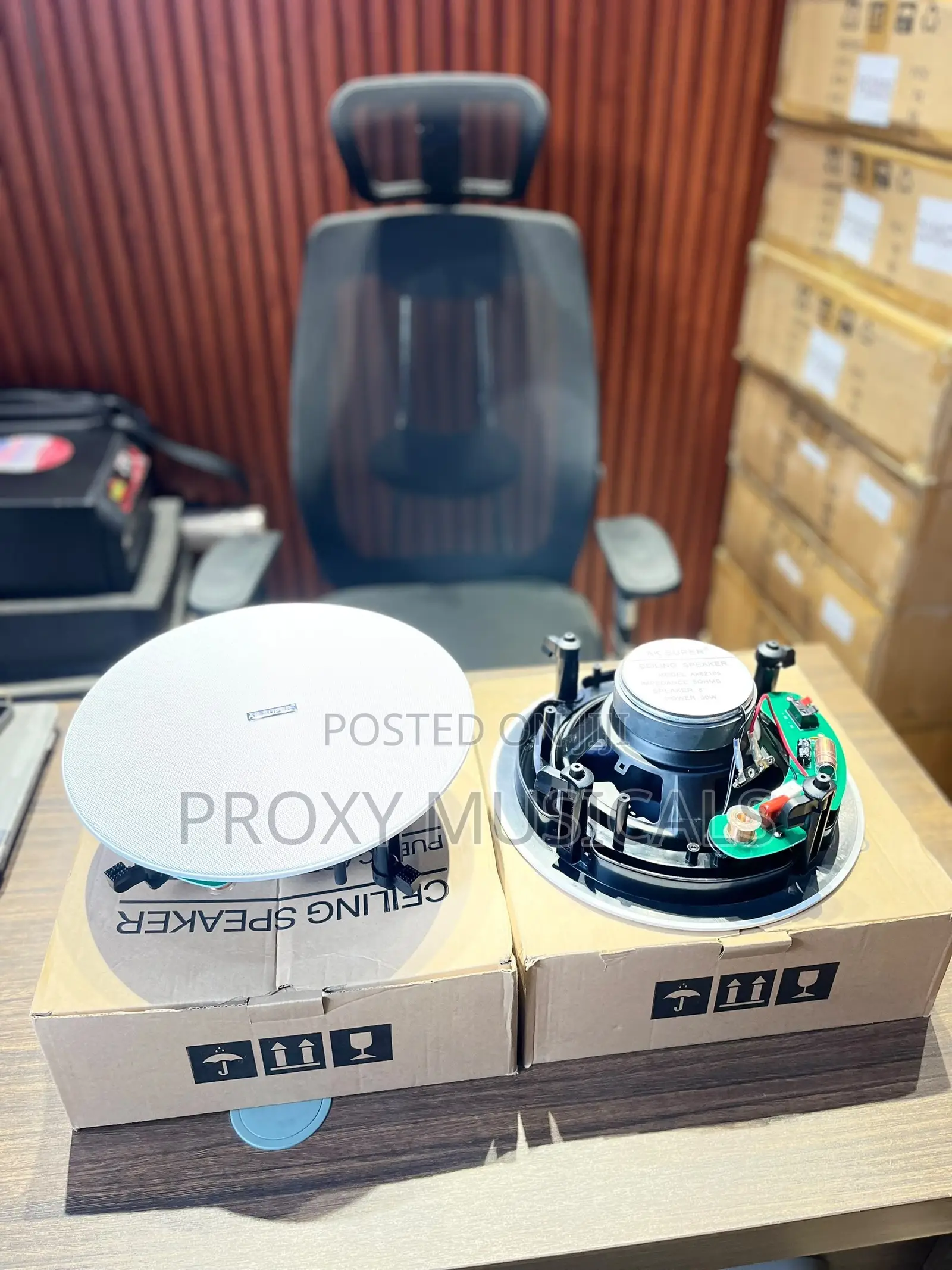 AK Super 8-Inch 50W Ceiling Speakers