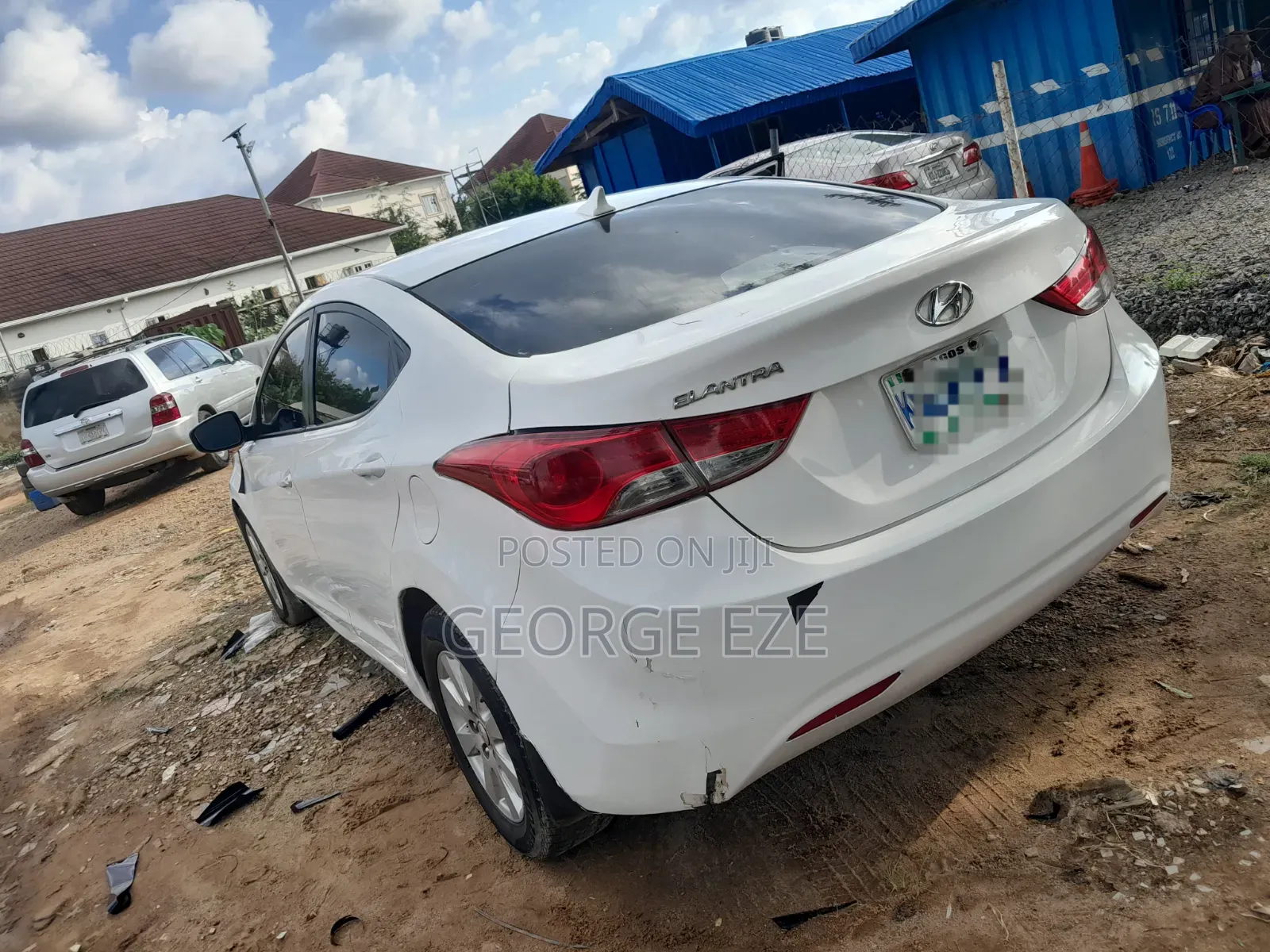 Hyundai Elantra 2013 White