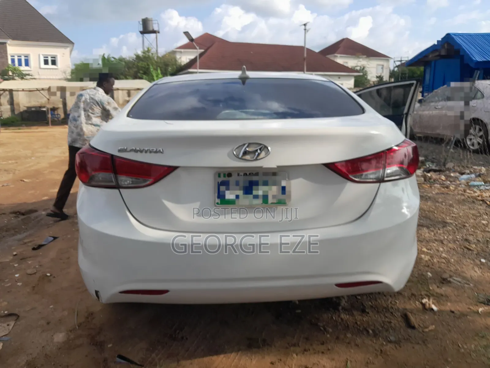 Hyundai Elantra 2013 White