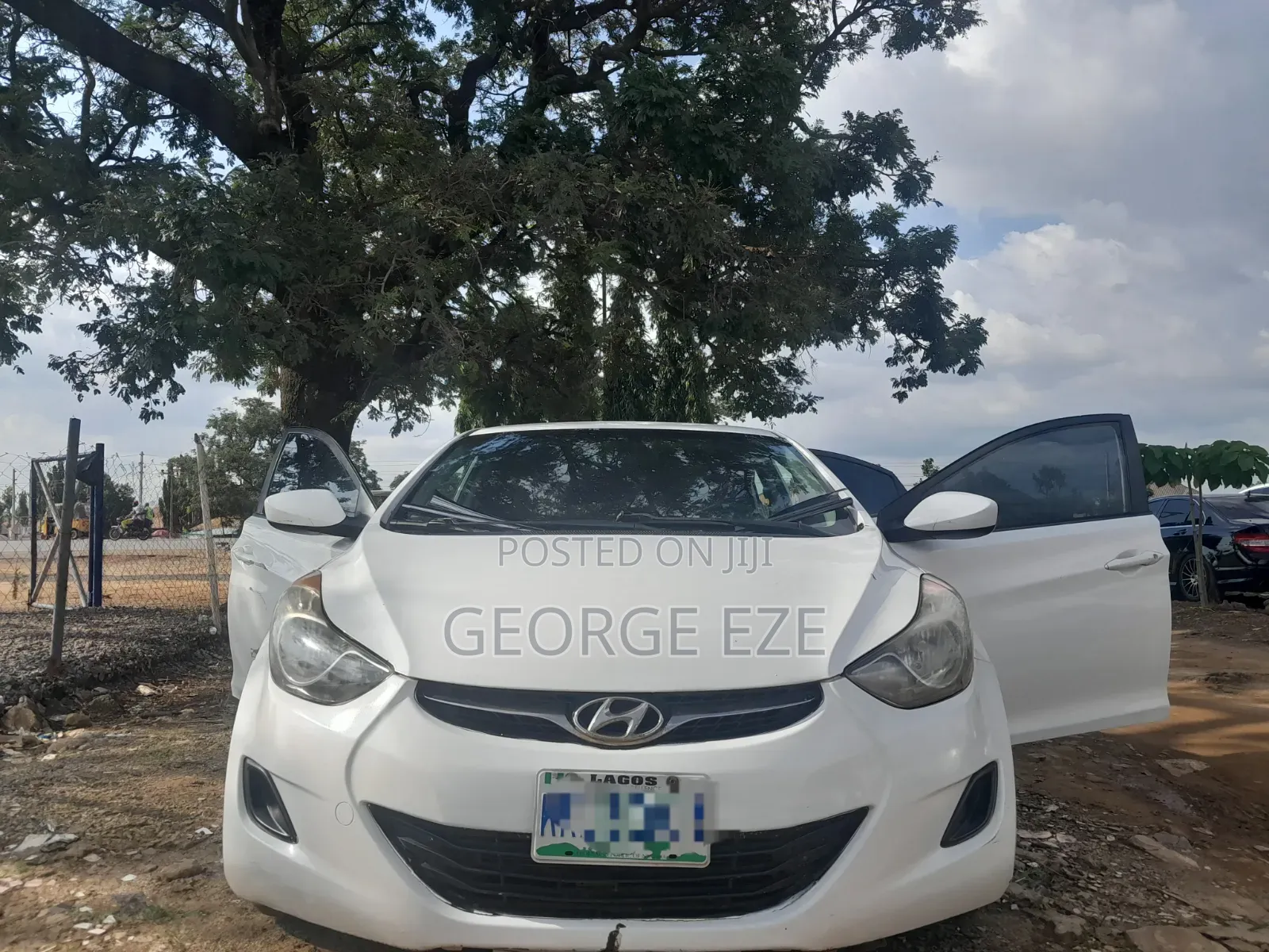 Hyundai Elantra 2013 White