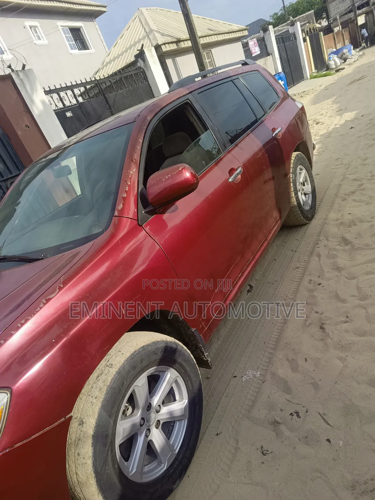 Toyota Highlander 2008 Red