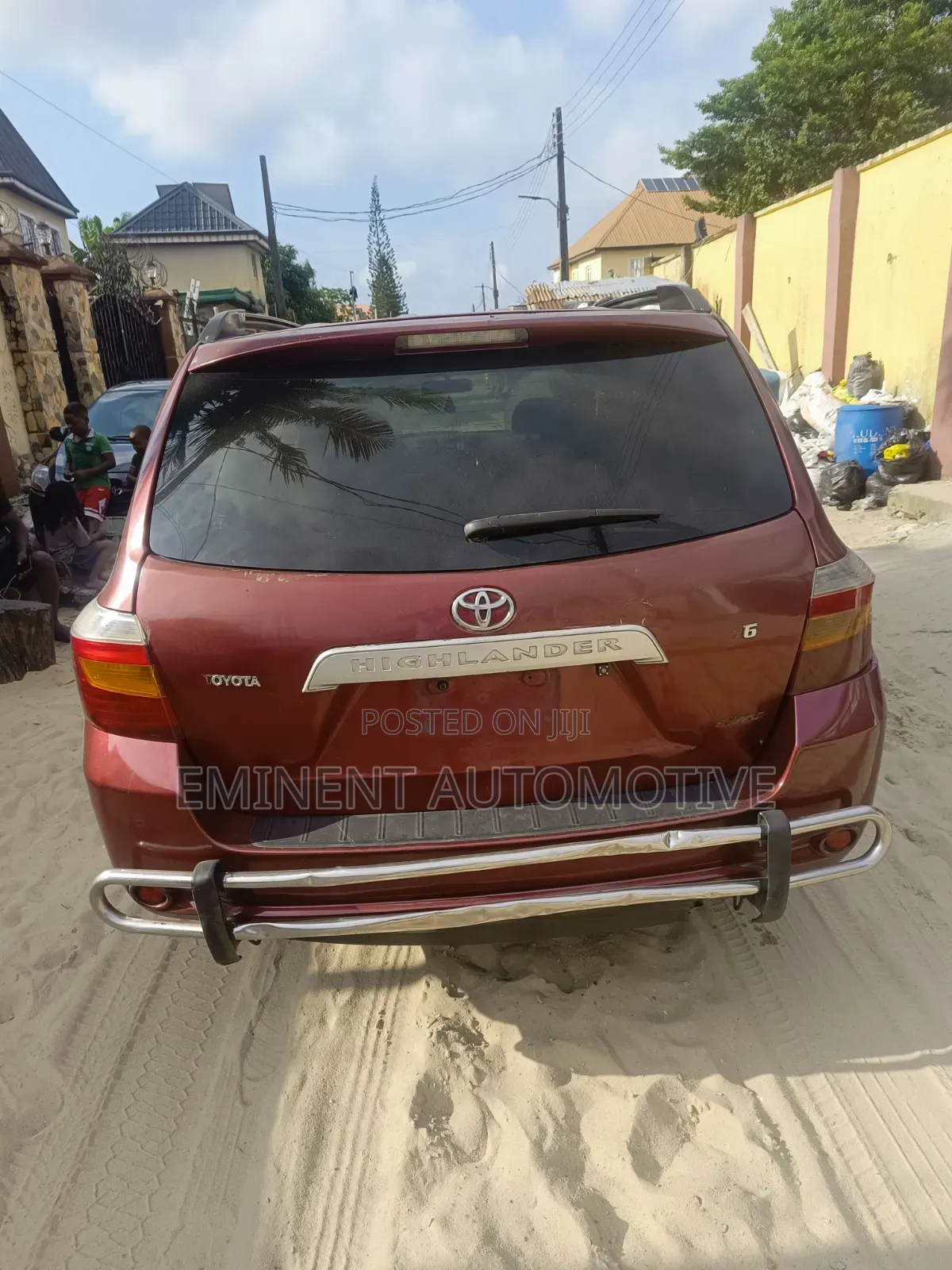 Toyota Highlander 2008 Red