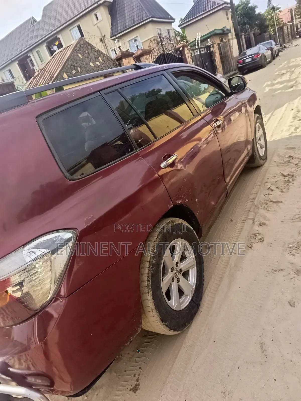 Toyota Highlander 2008 Red