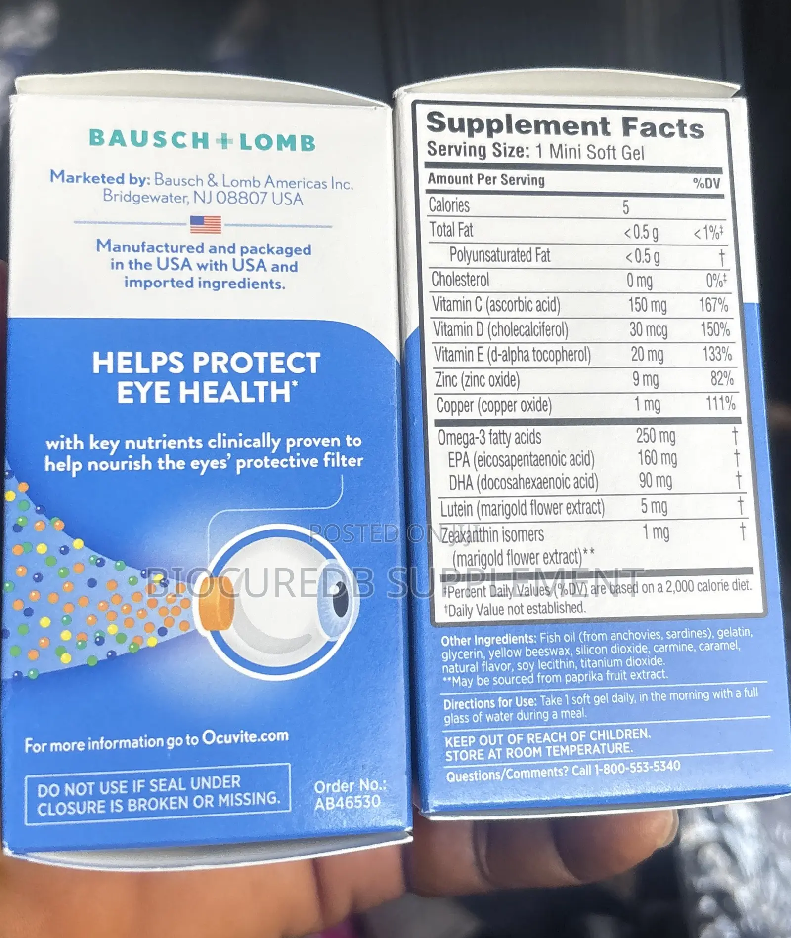 Ocuvite 50+ Daily Eye Support