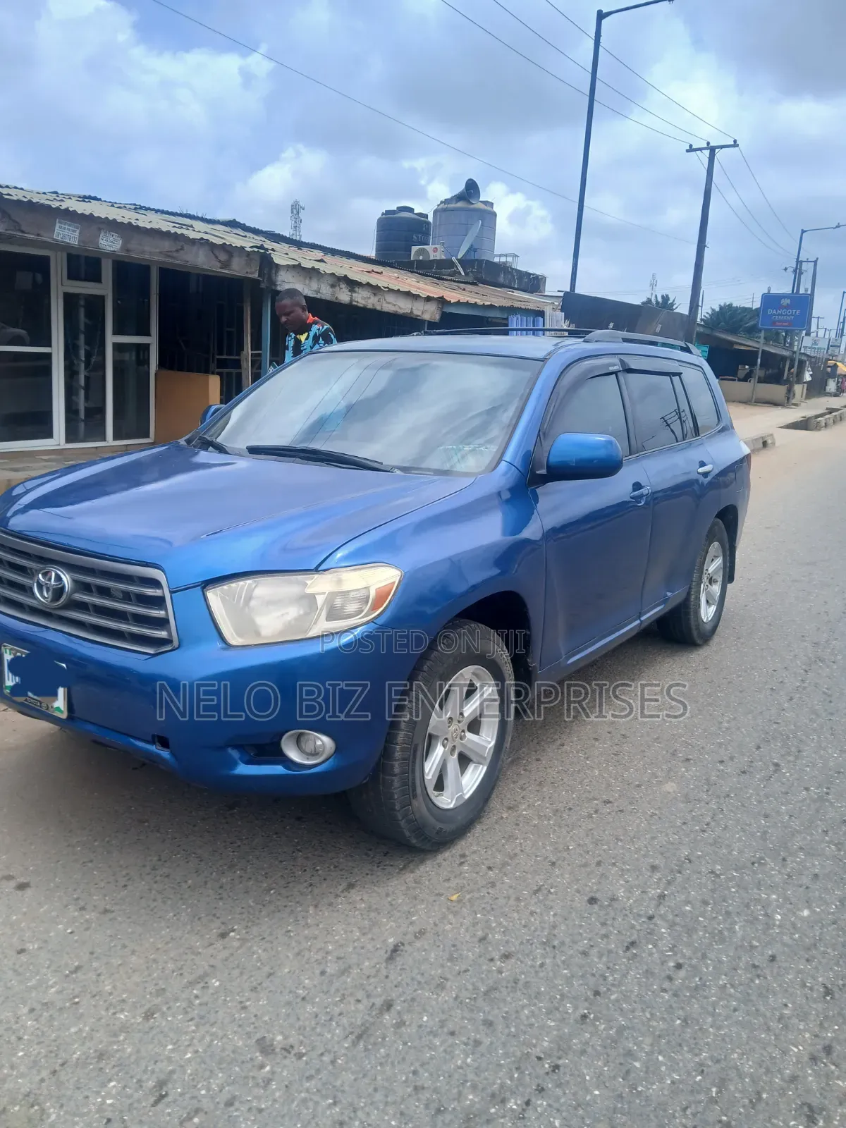 Toyota Highlander 2008 Blue