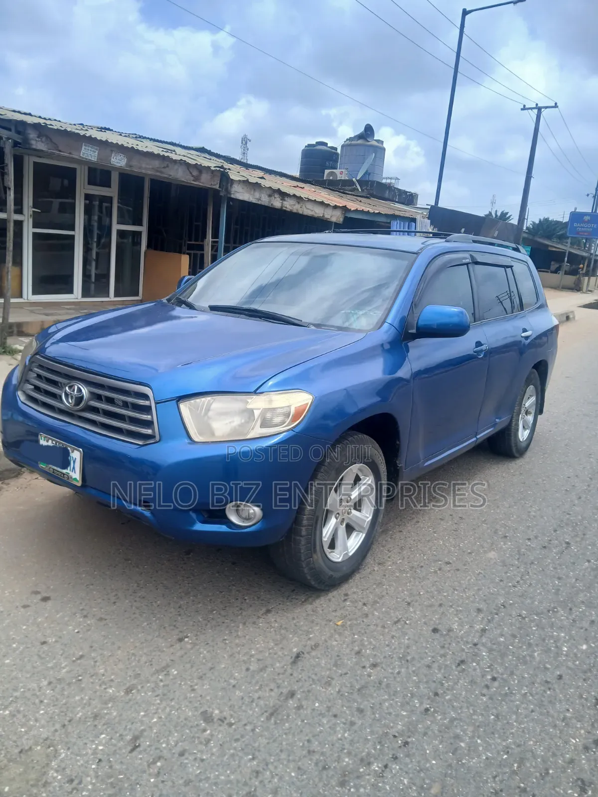 Toyota Highlander 2008 Blue