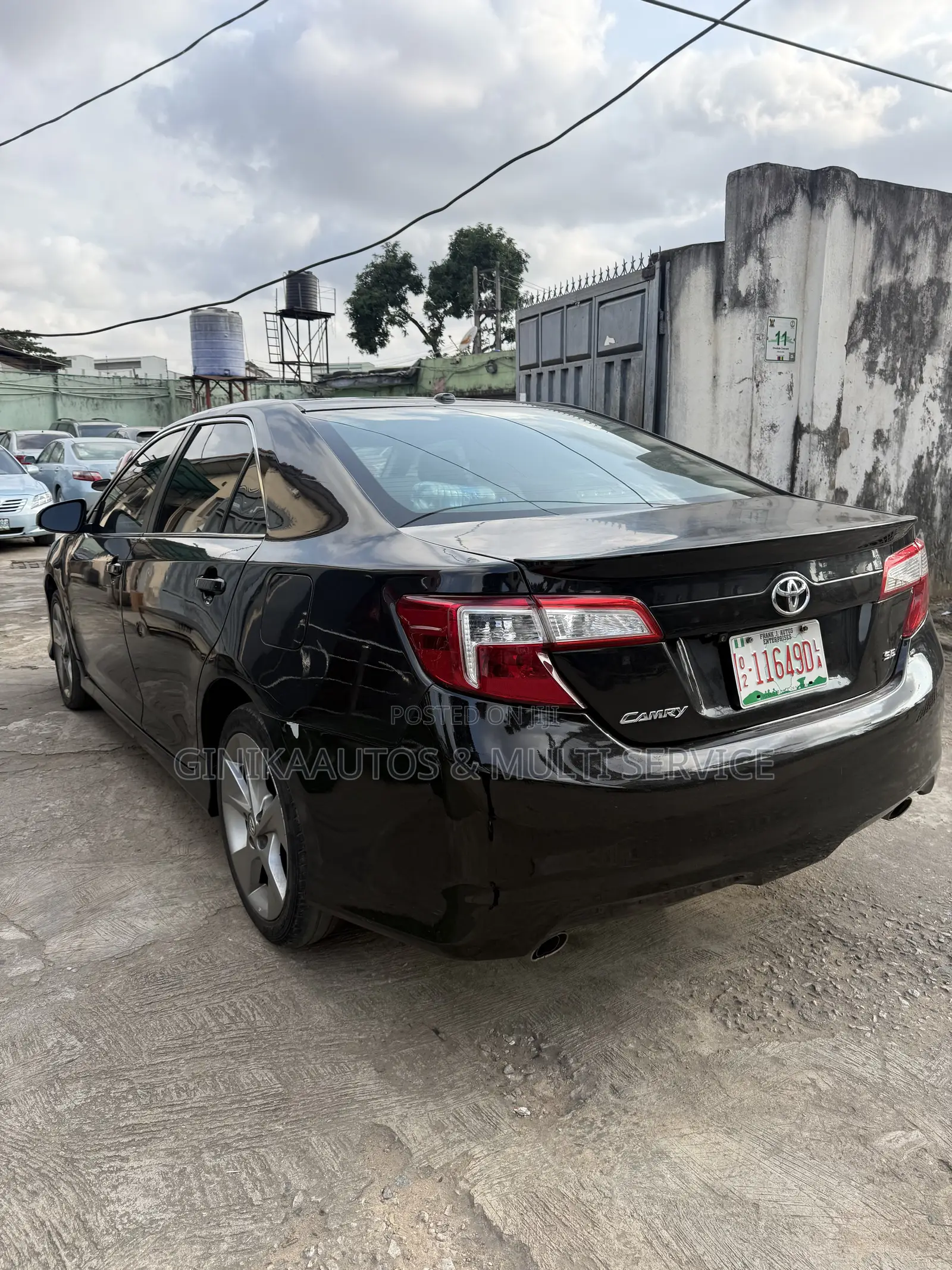Toyota Camry XLE V6 4dr Sedan (3.5L 6cyl 6A) 2012 Black